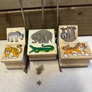 Rubber Stamps: Wild Animals Lot